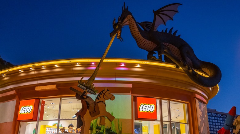 Exterior of The LEGO® Store in Downtown Disney
