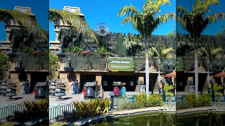 Exterior of the Star Wars™ Trading Post at Downtown Disney