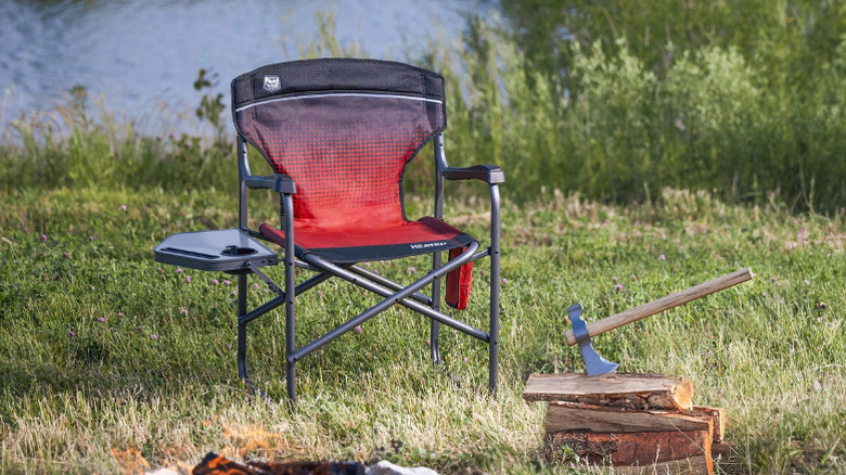 Timber Ridge Heated Director's Chair