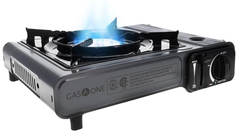 Gas One Portable Butane Camping Stove with Case
