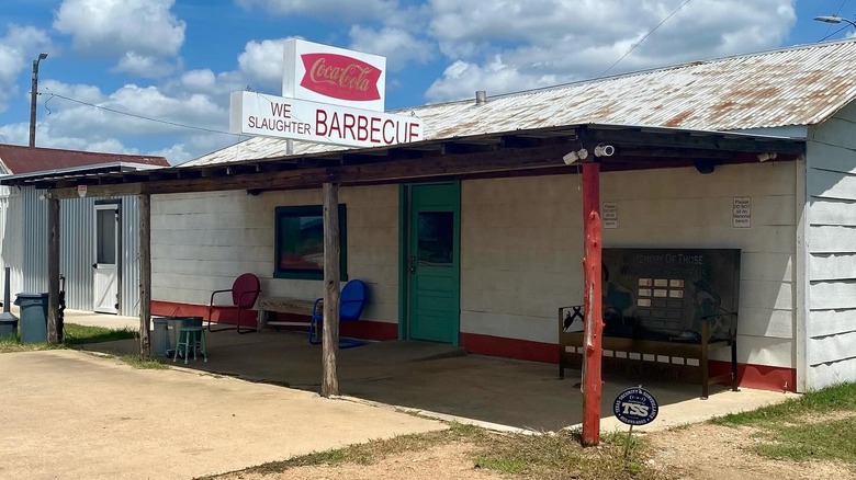 The Gas Station featured in The Texas Chain Saw Massacre in Bastrop, Texas