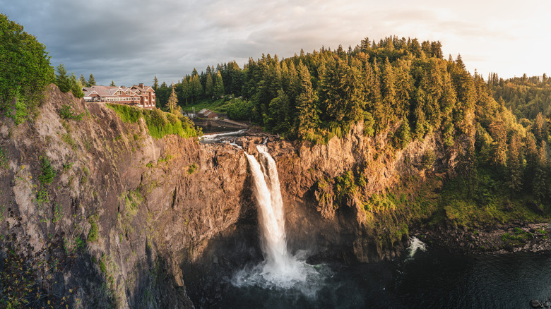 Snoqualmie Falls in Snoqualmie, Washington