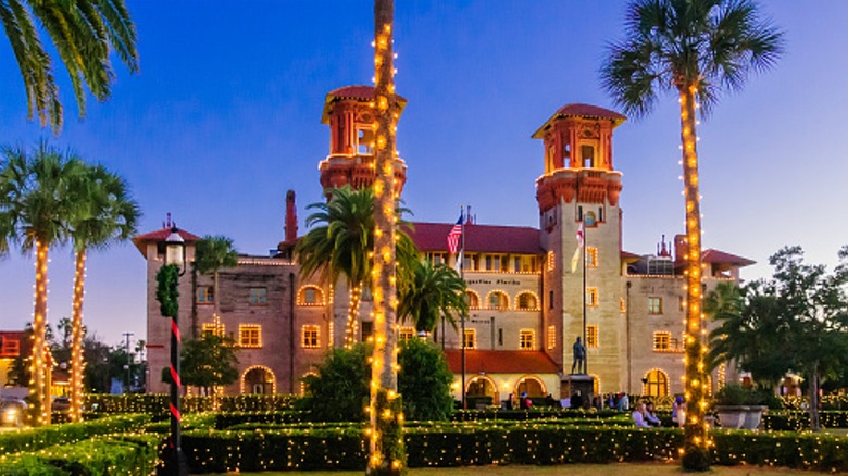 St. Augustine during Christmas