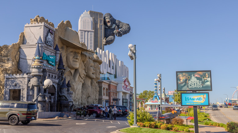 View of the Hollywood Wax Museum on The Strip in Branson, MO