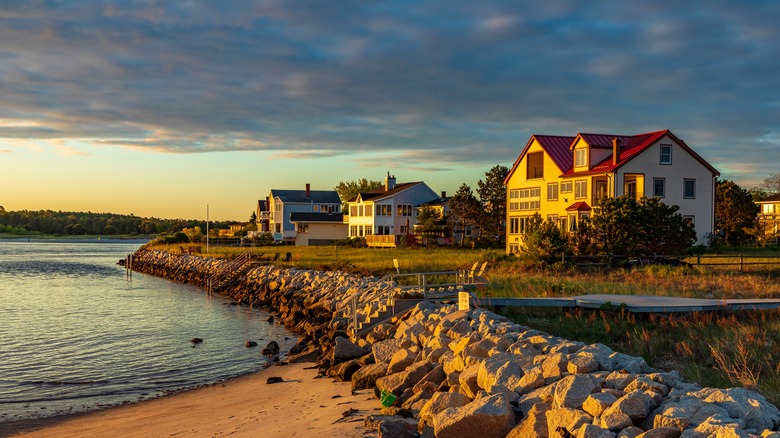 Sunrise in Scarborough, Maine
