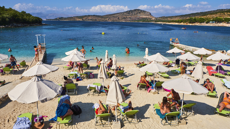 Ksamil Beach in Albania