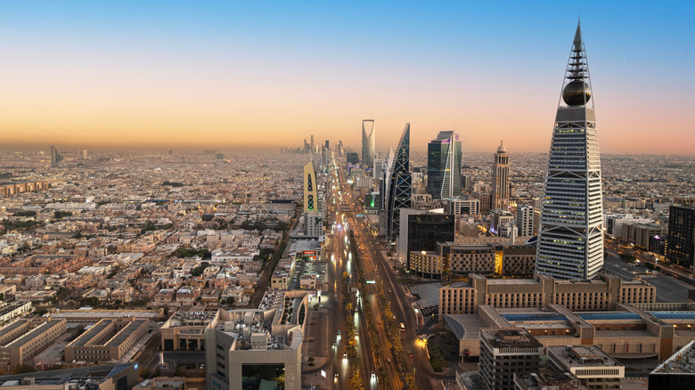 City skyline of Riyadh, Saudi Arabia