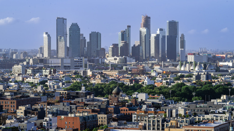 View of Queens, New York, site of Resort World Casino