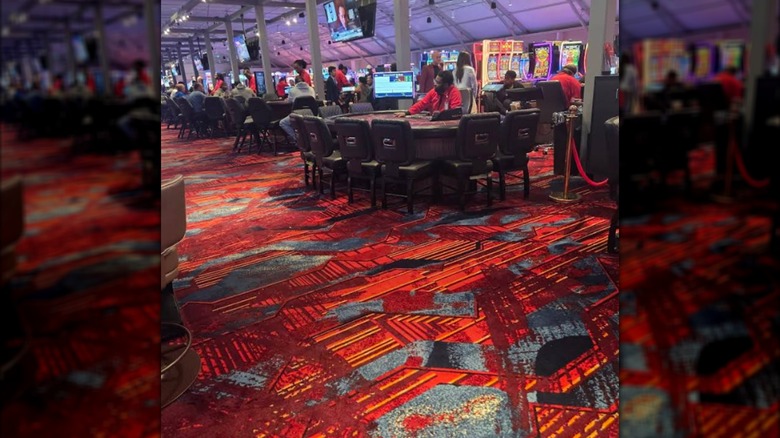 The interior of the new Live! Casino in Virginia