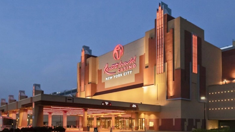 The front of Resorts World Casino New York City
