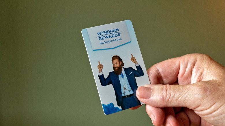 wyndham rewards entry key