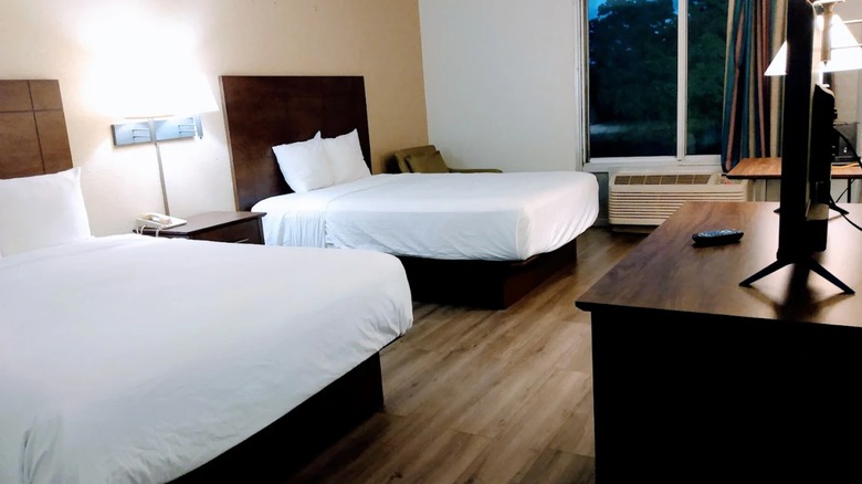 A room in the Plaza Hotel Fort Lauderdale