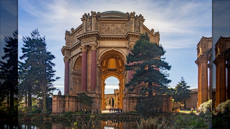 Palace of Fine Arts in San Francisco, California