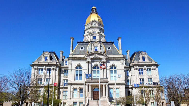 The Vigo County Courthouse in Terre Haute, Indiana