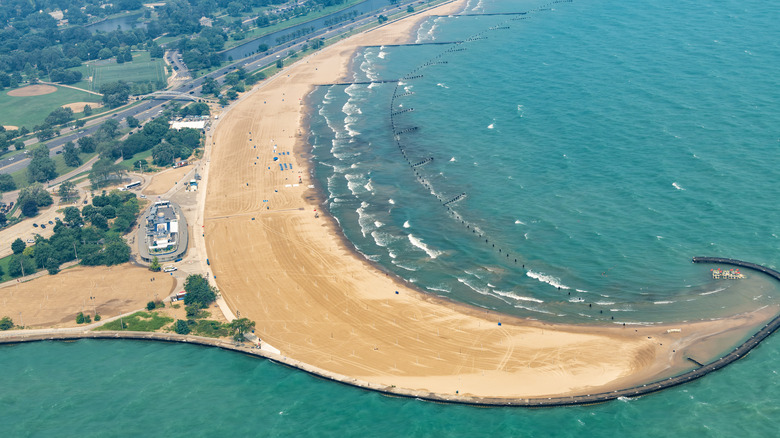 North Avenue Beach in Chicago, Illinois