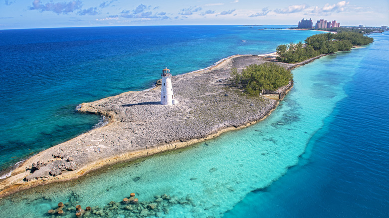 A lighthouse in Nassau