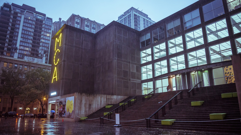 The exterior of the Museum of Contemporary Art Chicago