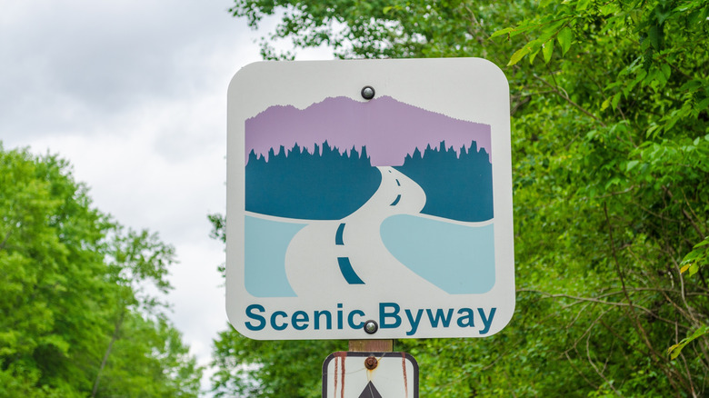 Scenic Byway sign