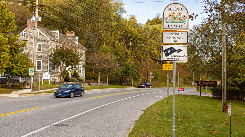 National Road Scenic Byway in Maryland