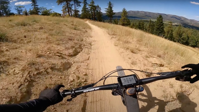 Mountain biking near Big Bear Lake