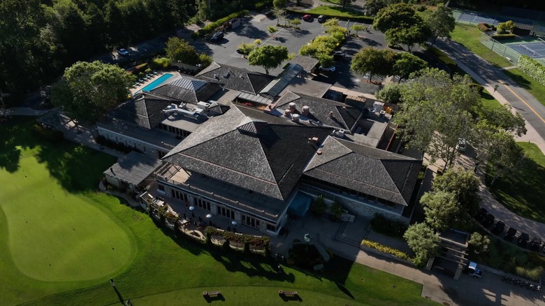 Aerial view of The Quail Lodge in Carmel