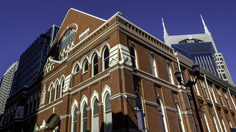 A view of the Ryman Auditorium in Nashville