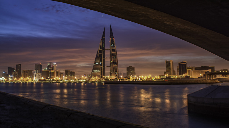 Skyline of Manama, Bahrain