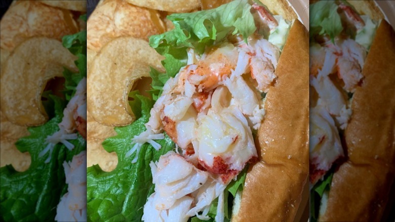 The lobster roll at Columbia Harbour House in the Magic Kingdom
