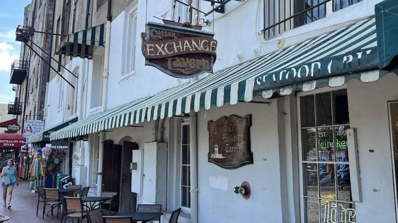 Exterior of the Cotton Exchange building