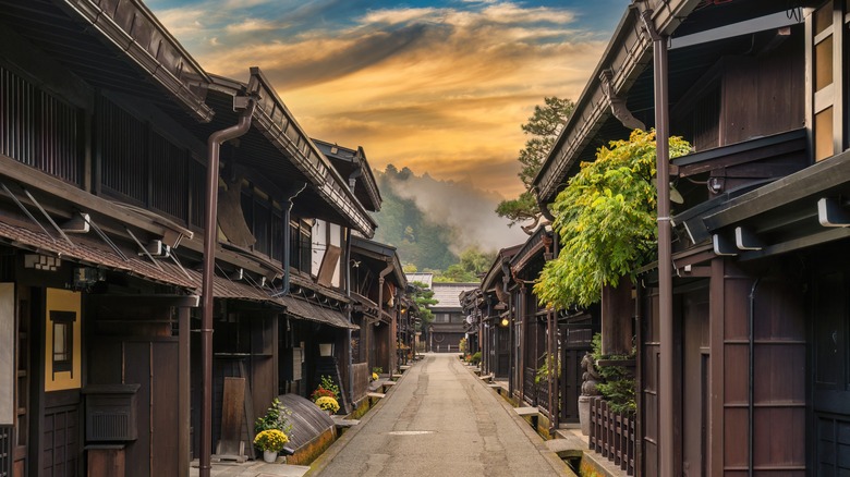 A street in Takayama, Japan 