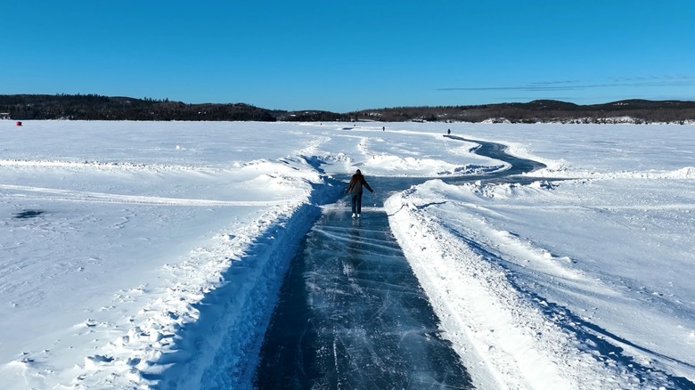 View of the trails at Gunflint Lodge & Outfitters