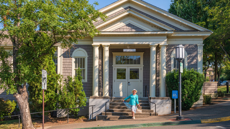 Historical buildings in the heart of Ashland, OR