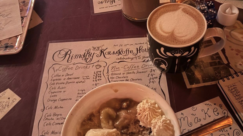 Coffee and desserts at Rimsky's