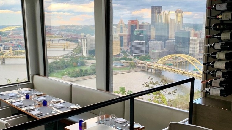 A view of Pittsburgh's skyline from Altius