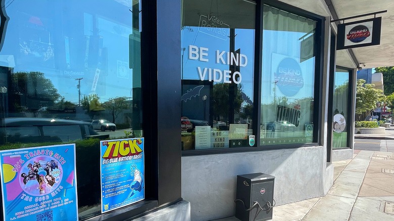the front of Be Kind Video on Magnolia during the day