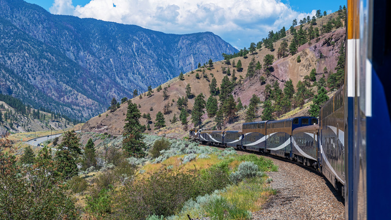 Rocky Mountaineer train ride