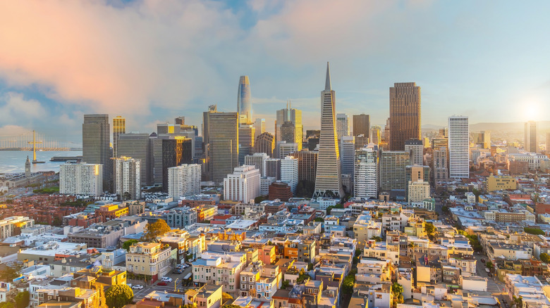 View of San Francisco skyline