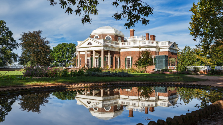 Thomas Jefferson's Monticello in Charlottesville, Virginia