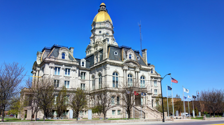The Vigo County Courthouse in Terre Haute, Indiana
