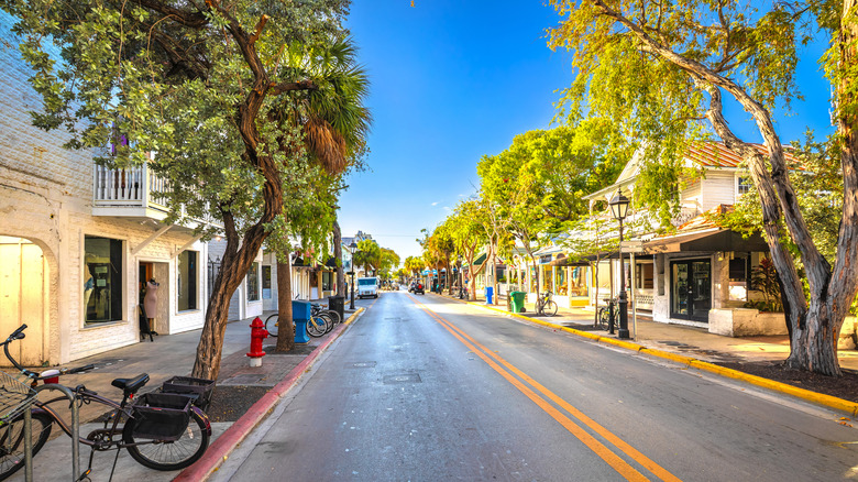 Duval street in Key West, Florida