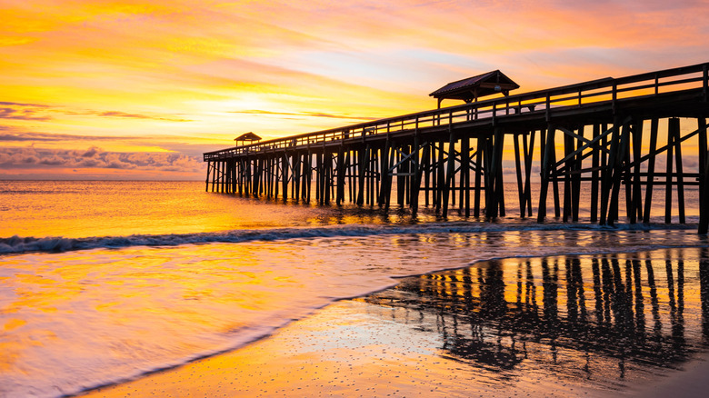 Sunrise at Fernandina Beach, Amelia Island, Florida