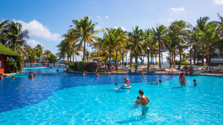 Pool at the Grand Oasis Cancun