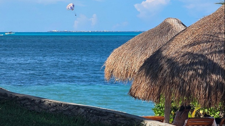 View of the Ocean from the Hotel Maya Caribe Faranda