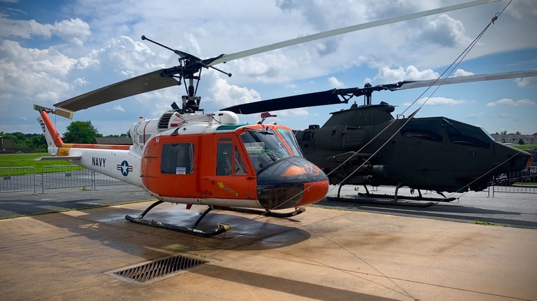 Vintage aircraft at the American Helicopter Museum & Education Center