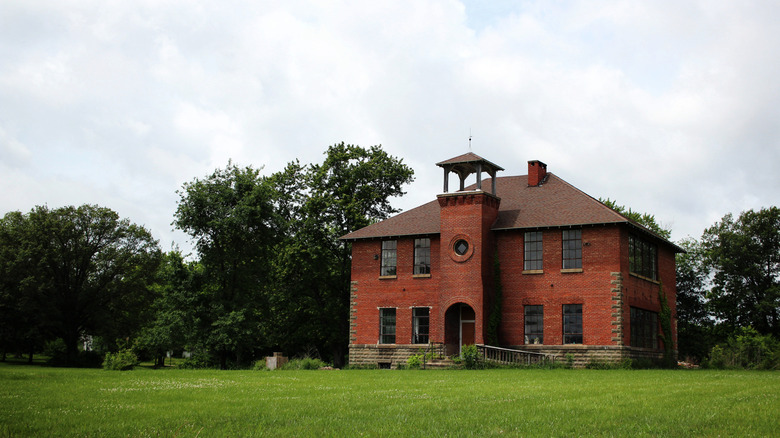 The Sailor Springs School, in Sailor Springs, Illinois