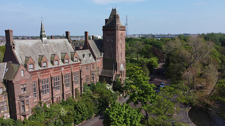 The abandoned Newsham Park Hospital, Liverpool