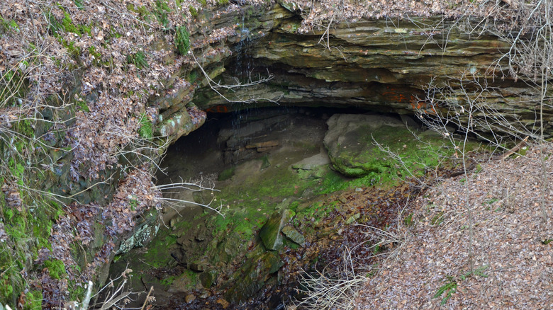 Entrance to the Sand Cave in Mammoth Cave National Park, Kentucky