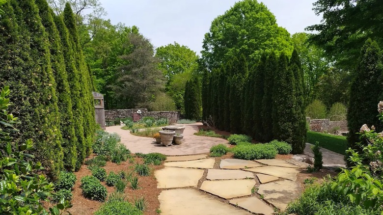 An area of the Knoxville Botanical Garden and Arboretum