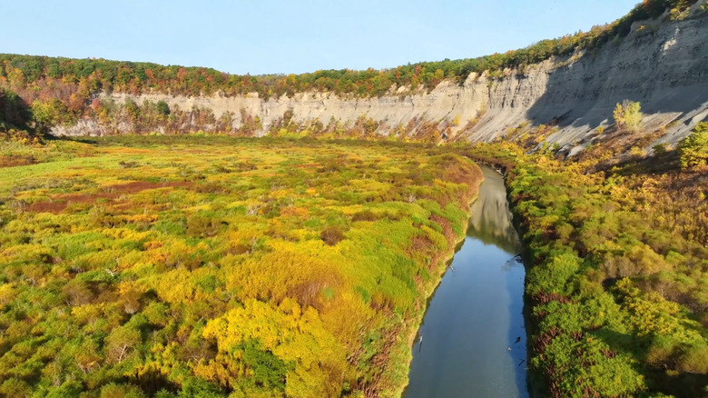 Hogsback Overlook at Letchworth State Park