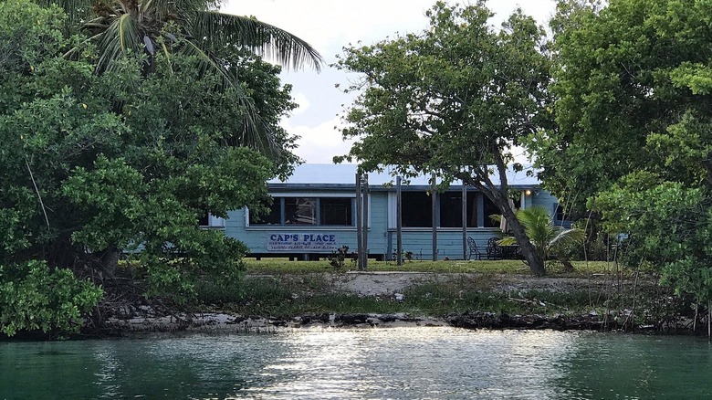 Cap's Place restaurant in Lighthouse Point, Florida
